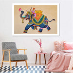 Rajasthani Elephant Wall Art