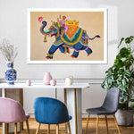 Rajasthani Elephant Wall Art