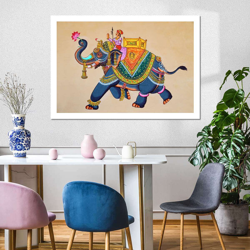 Rajasthani Elephant Wall Art