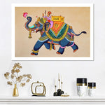 Rajasthani Elephant Wall Art