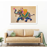 Rajasthani Elephant Wall Art