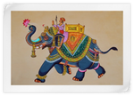 Rajasthani Elephant Wall Art