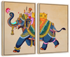 Rajasthani Elephant Wall Art