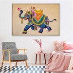 Rajasthani Elephant Wall Art