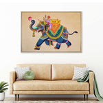 Rajasthani Elephant Wall Art