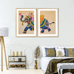 Rajasthani Elephant Wall Art