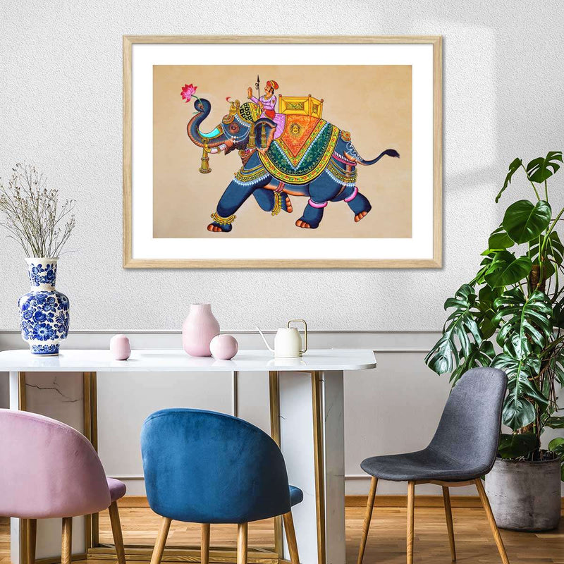 Rajasthani Elephant Wall Art