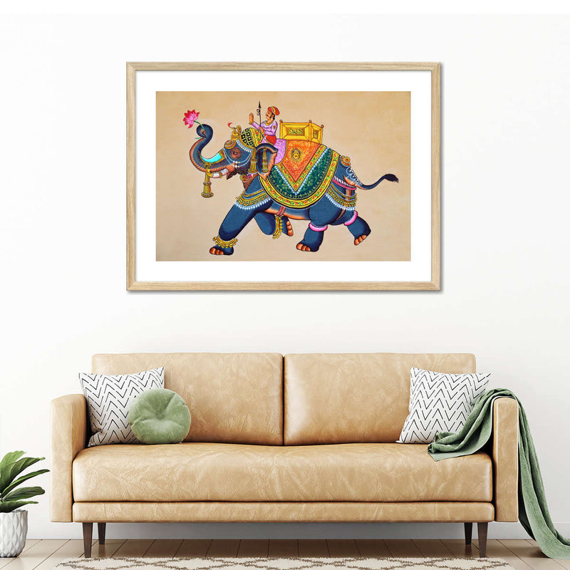 Rajasthani Elephant Wall Art