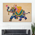 Rajasthani Elephant Wall Art