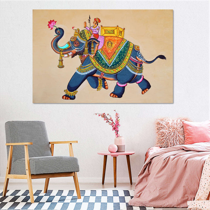 Rajasthani Elephant Wall Art