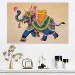 Rajasthani Elephant Wall Art