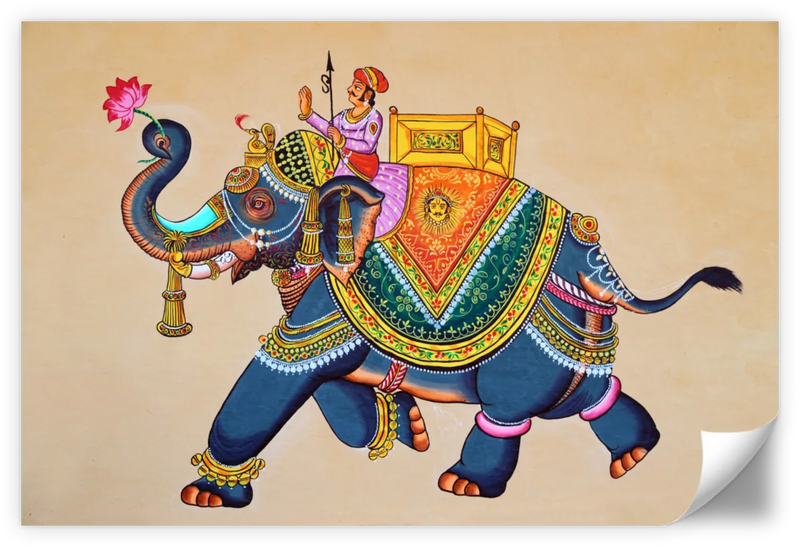 Rajasthani Elephant Wall Art