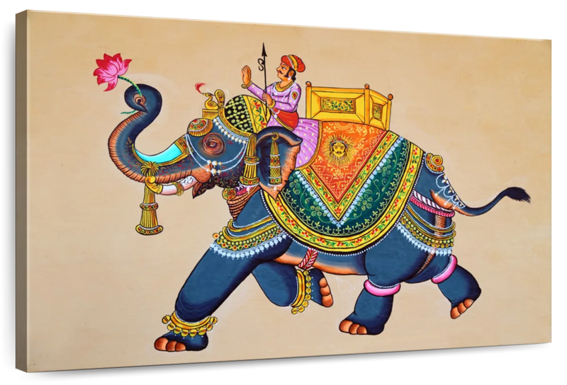 Rajasthani Elephant Wall Art