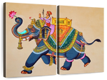 Rajasthani Elephant Wall Art