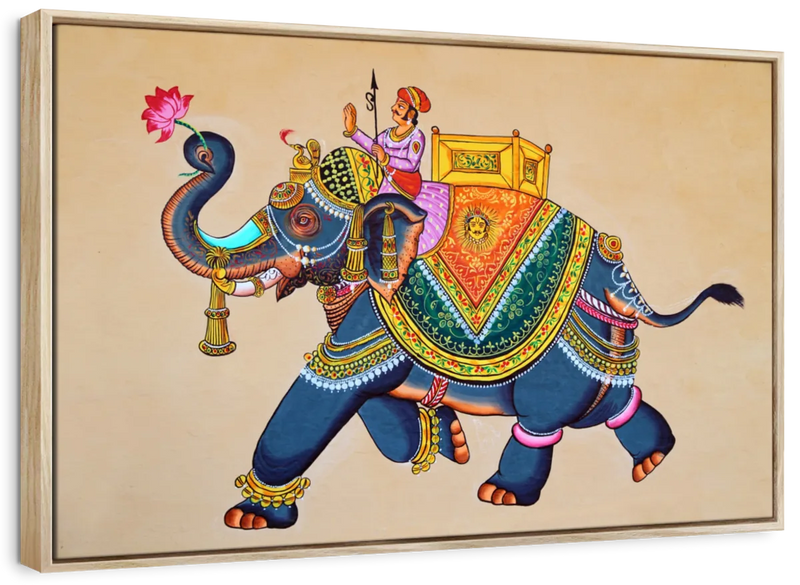 Rajasthani Elephant Wall Art