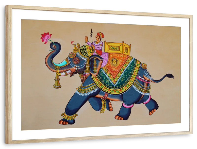Rajasthani Elephant Wall Art