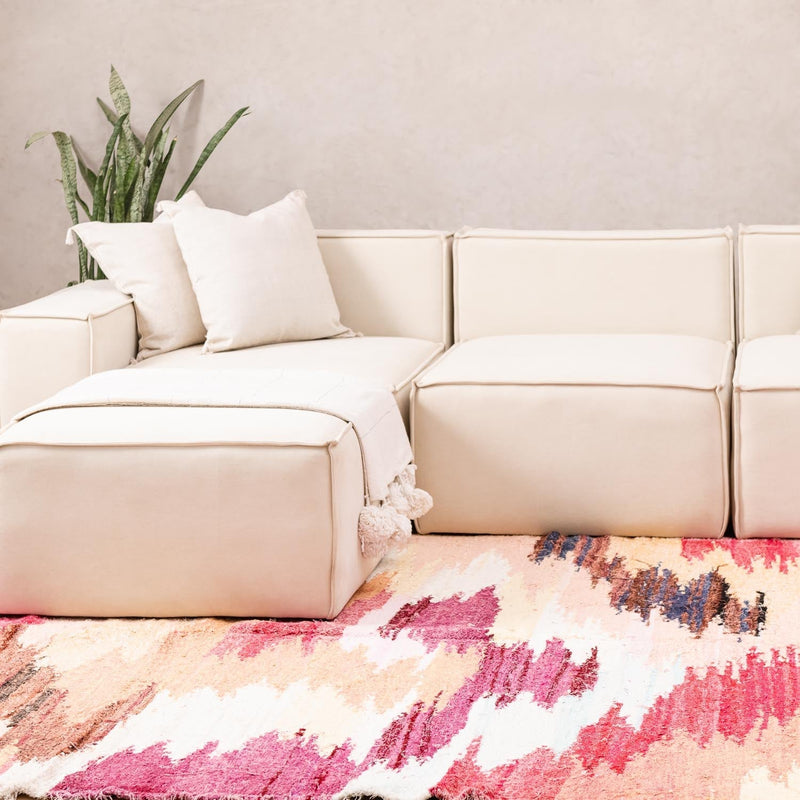 Dimya - boucherouite rug