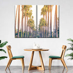 Palm Trees In Los Angeles Wall Art