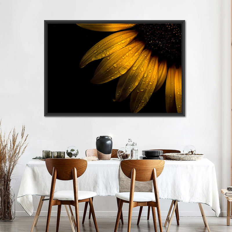 Sunflower Water Wall Art
