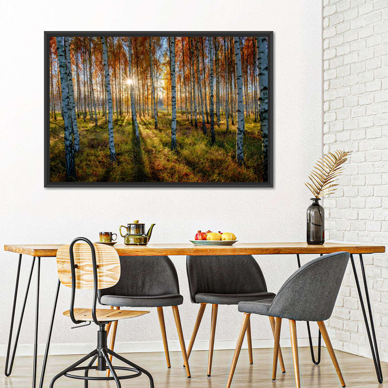 Swedish Birch Forest Wall Art