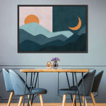 Sun And Moon Outdoor Wall Art