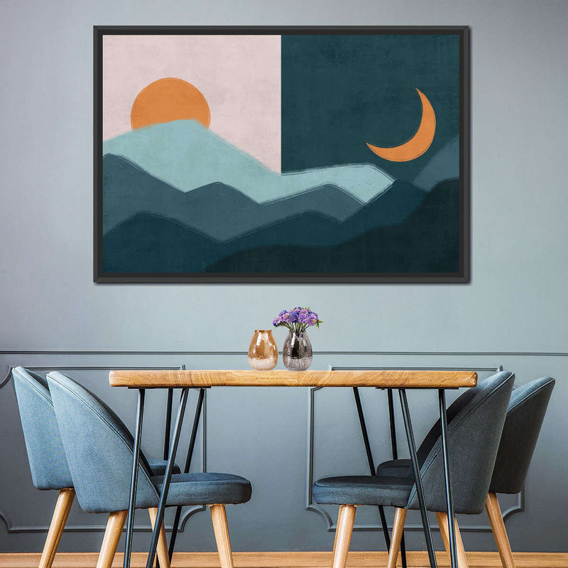 Sun And Moon Outdoor Wall Art