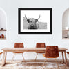 Solitary Highland Cow Wall Art