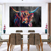 Highland Cow Acrylic Wall Art