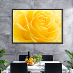 Yellow Rose Petals Wall Art