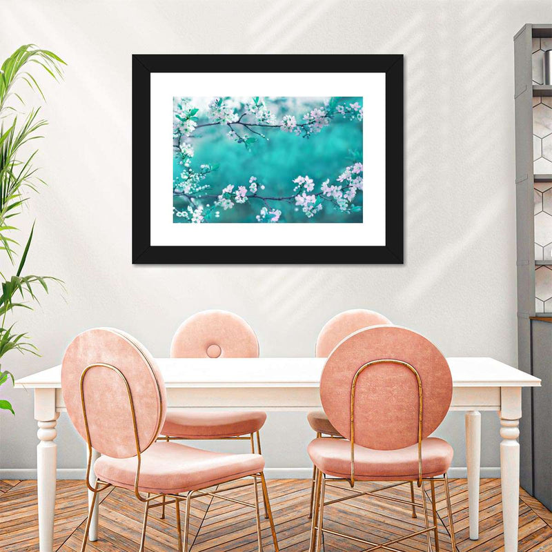 White Cherry Blossoms In Japan Wall Art