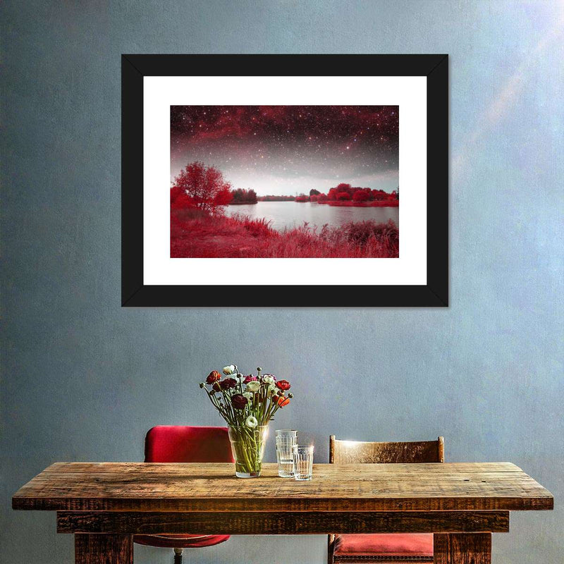 Red Mystical Spring Wall Art