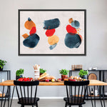 Watercolor Blotches Canvas Set Wall Art