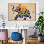 Rajasthani Elephant Wall Art