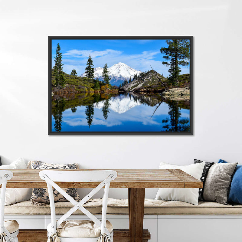 Mount Shasta Heart Lake Wall Art