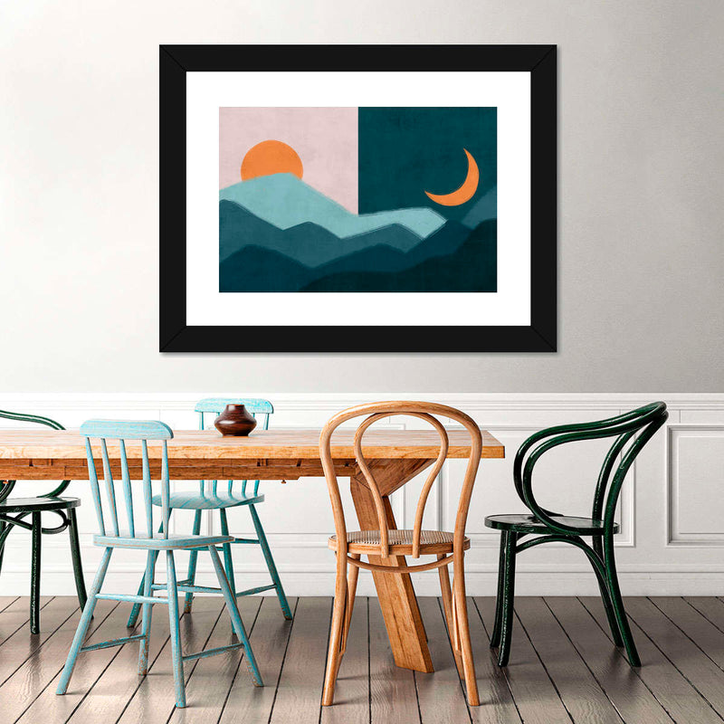 Sun And Moon Outdoor Wall Art
