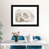 Pure White Roses Wall Art