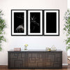 Monochrome Bull Elk Wall Art