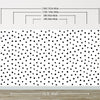 Circle Polka Dots Pattern Peel and Stick Wallpaper | Removable Wall Mural #6206
