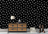 Circle Polka Dots Pattern Peel and Stick Wallpaper | Removable Wall Mural #6206