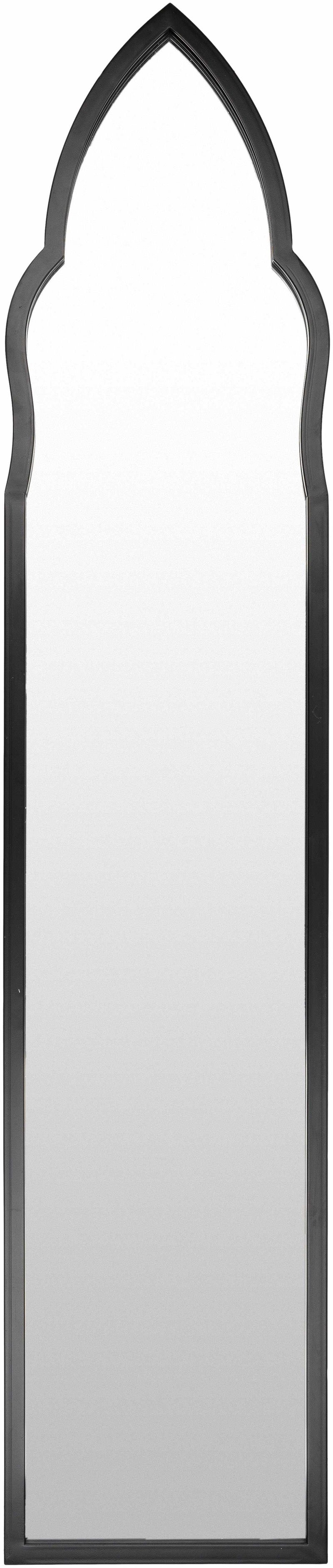 Pollham Traditional Black Wall Mirror