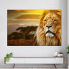 Lion In African Safari Wall Art