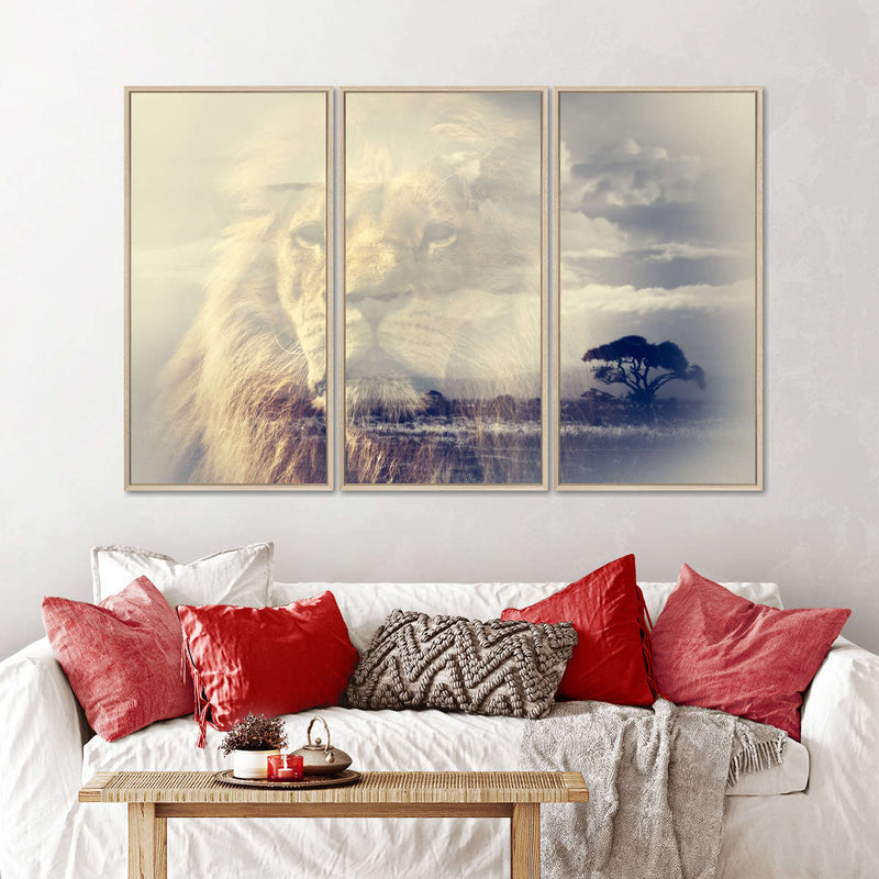 Kingdom Of Lions Wall Art