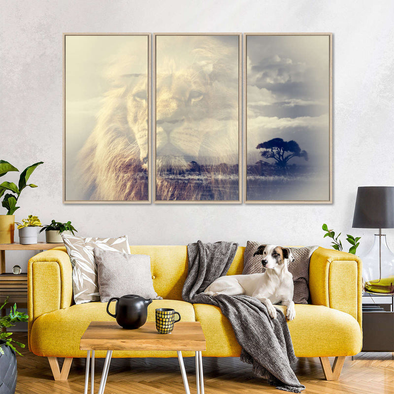 Kingdom Of Lions Wall Art