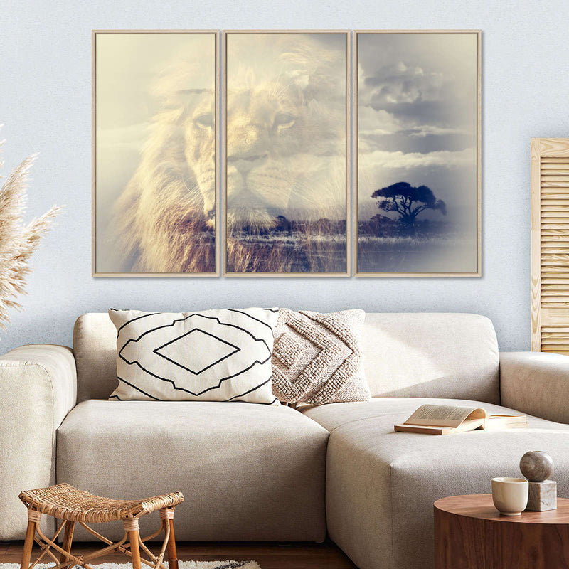 Kingdom Of Lions Wall Art