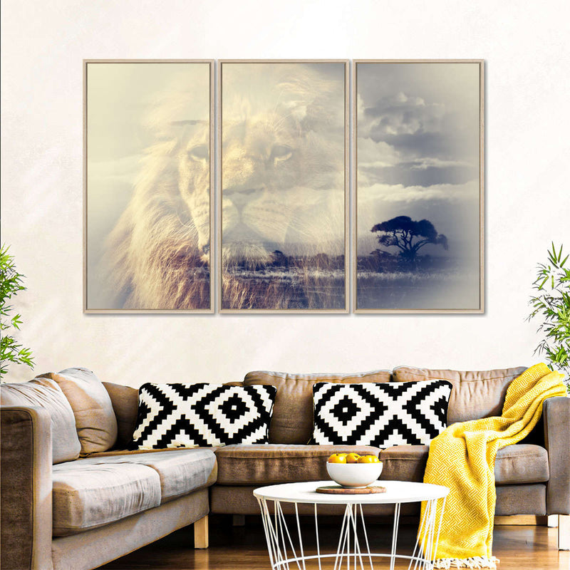Kingdom Of Lions Wall Art