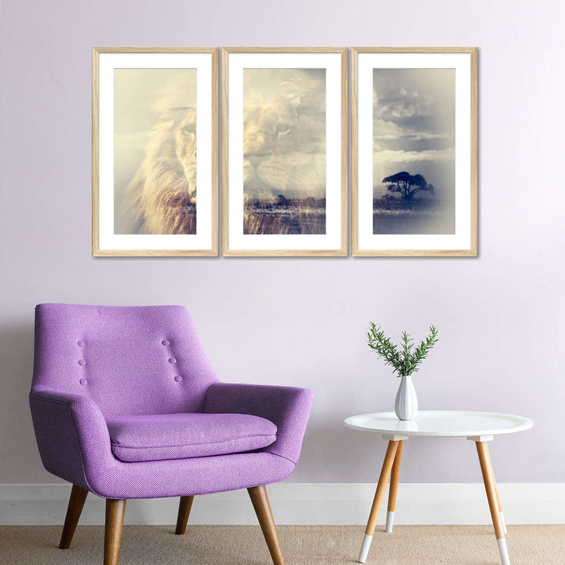 Kingdom Of Lions Wall Art