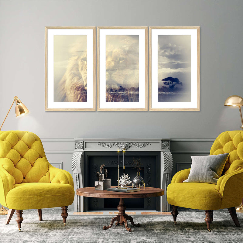Kingdom Of Lions Wall Art