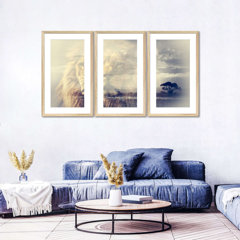 Kingdom Of Lions Wall Art