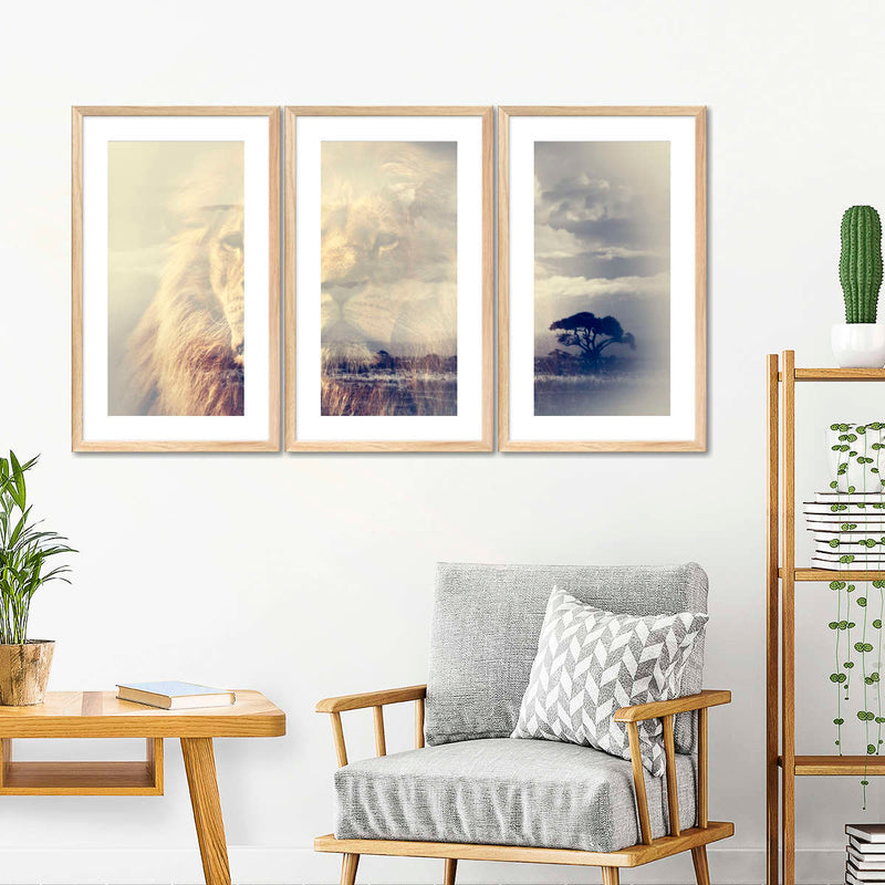 Kingdom Of Lions Wall Art