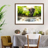 Waterfall Elephant Wall Art